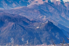 la sacra di san Michele e il massicciò dell'Orsiera-Rocciavrè