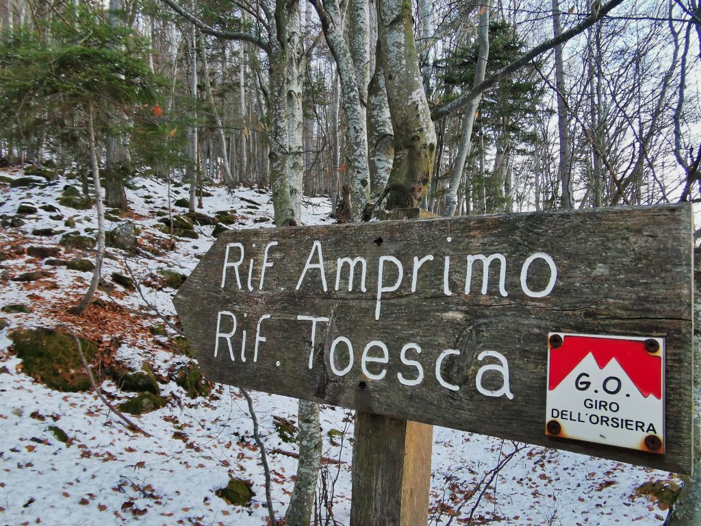 Val di Susa: rifugi Amprimo e Toesca